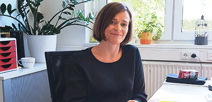 Asprechpartnerin Schulleiterin Altenpflegeschule Katrin Sanne